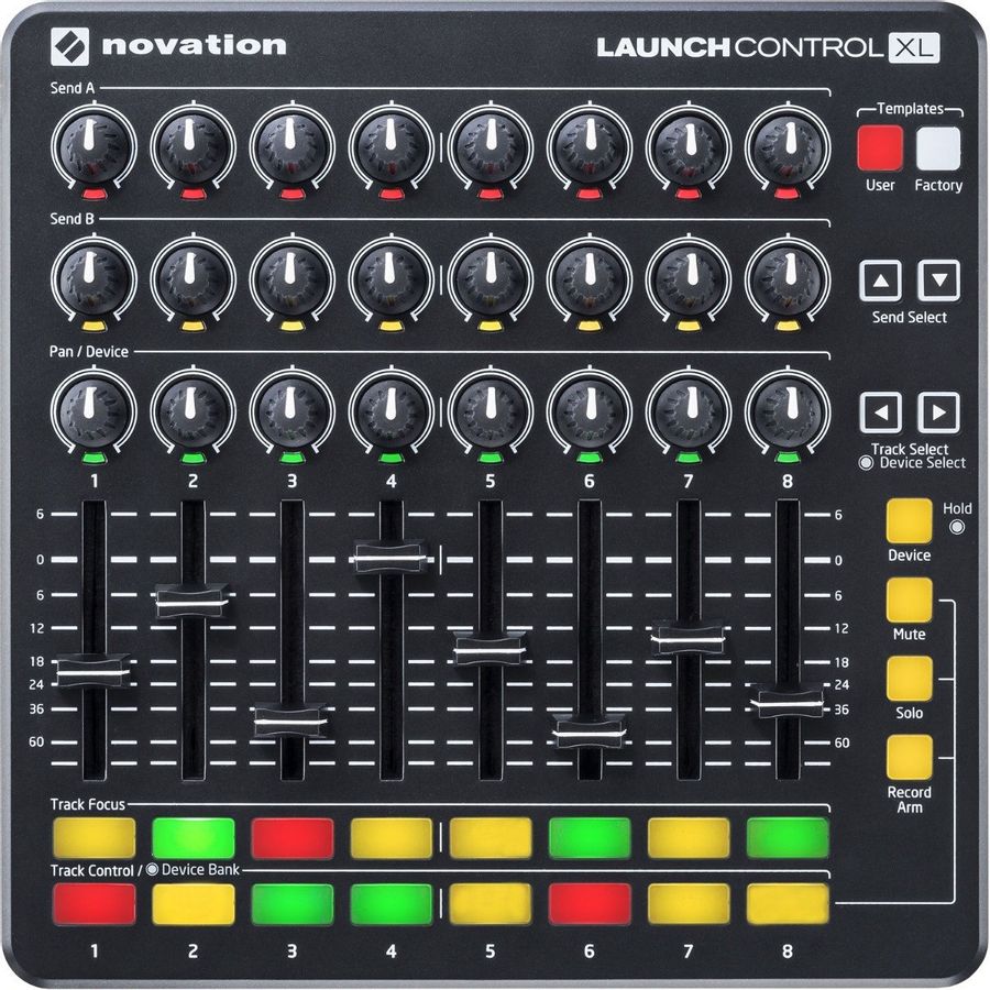 Controlador-Novation-Launch-Control-XL-p--Ableton-Live