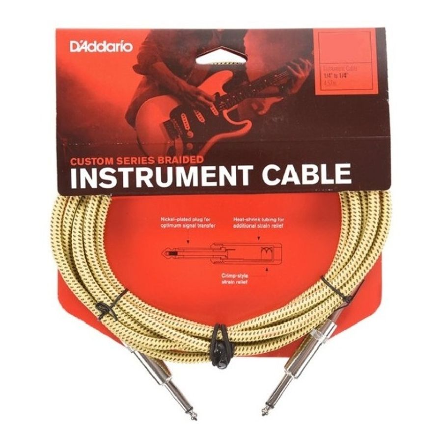 Cable-para-instrumentos-Daddario-BG-10-Trenzado--3-Mts