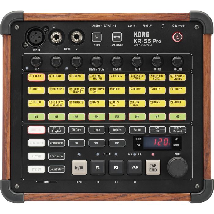 Maquina-De-Ritmo-Korg-Kr5-Pro-Mixer-3ch-Grabador-Digital