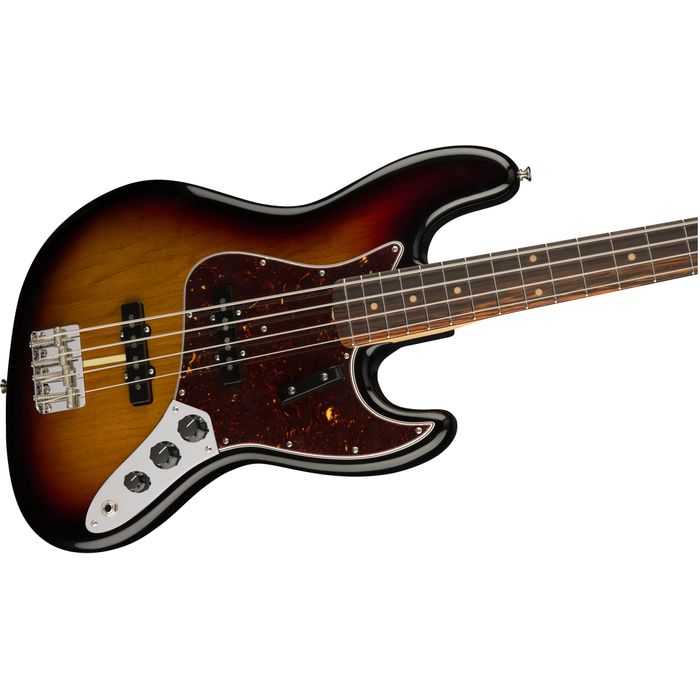 Bajo-Electrico-Fender-Jazz-Bass-American-Original--60S-4C-RWN-Estuche-rigido-de-estilo-vintage-Sunburst