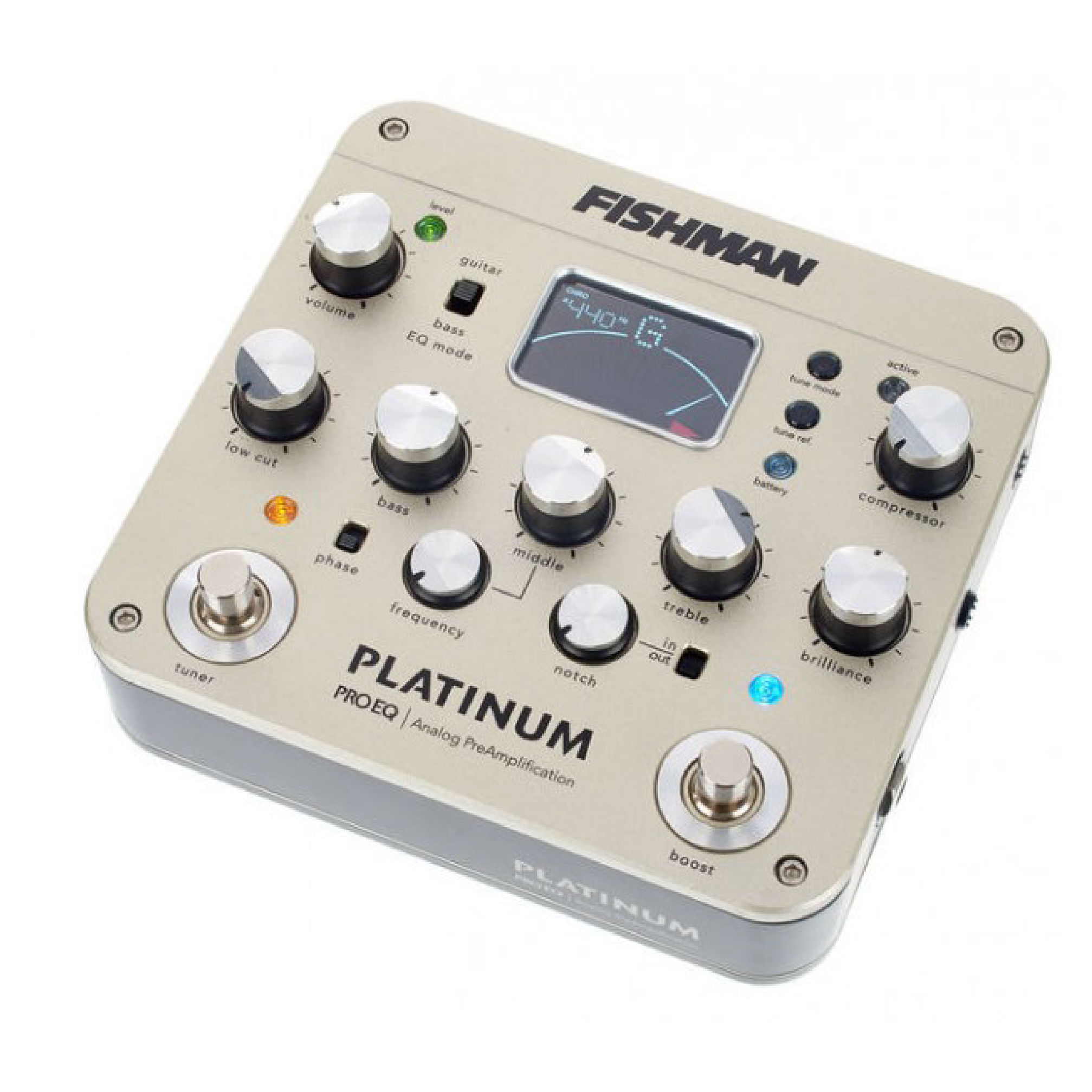 Preamplificador Fishman PRO-PLT-201 Platinum Pro EQ/DI - Baires Rocks