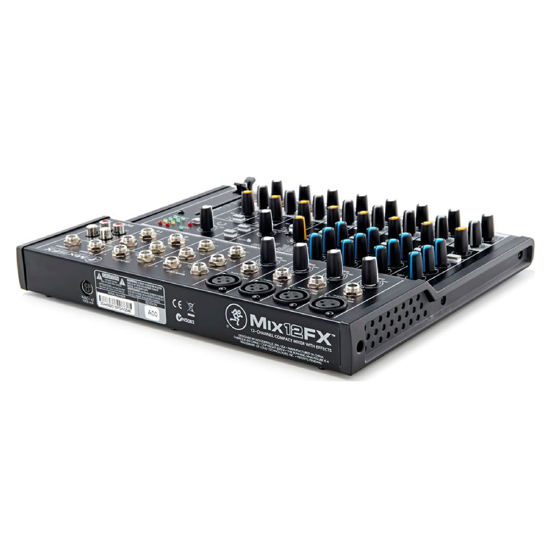 Mixer 12 Canales Mackie MIX12FX c/Efectos Compacto - Baires Rocks