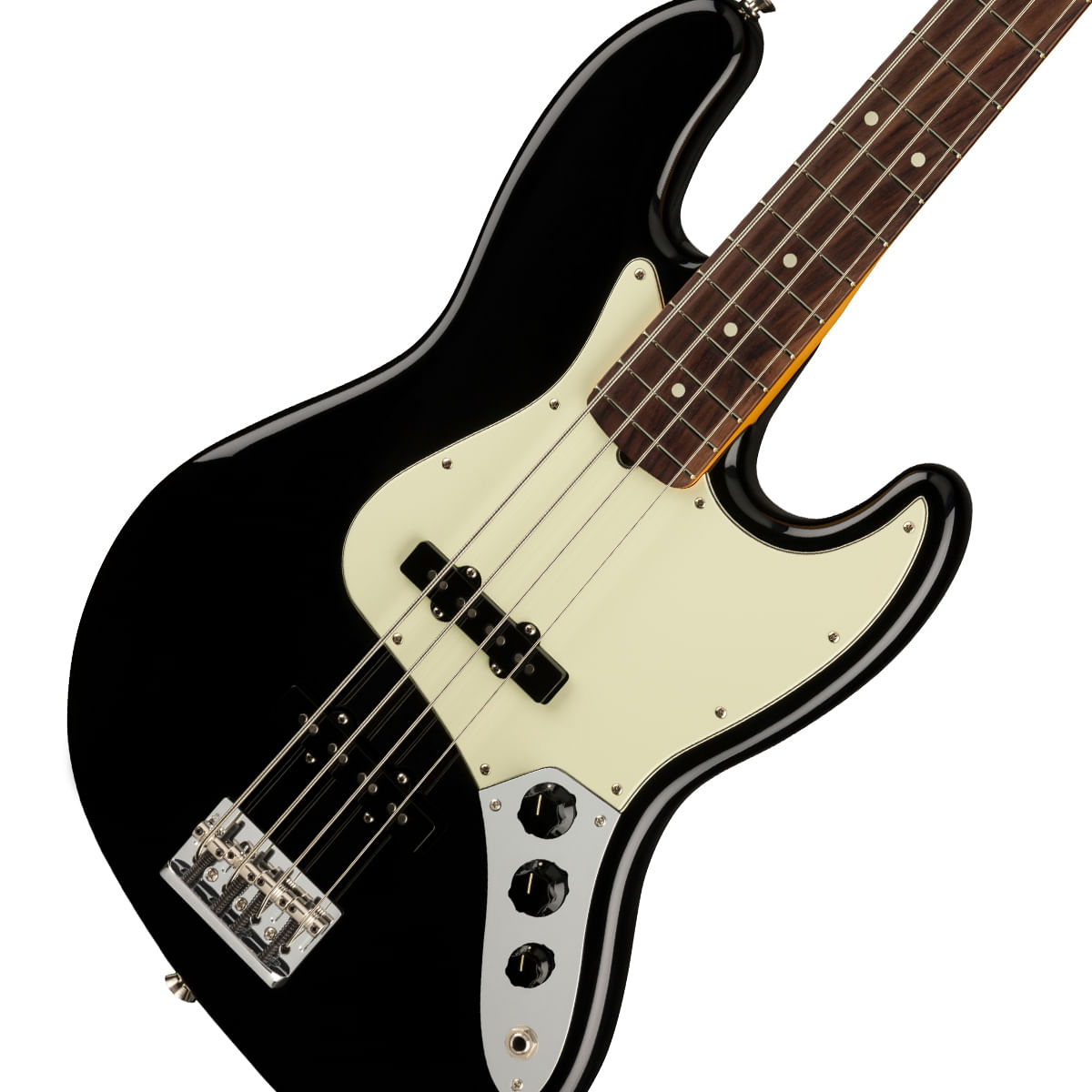 Bajo Eléctrico Fender Jazz Bass American Professional II RWN Con Estuche  Black - Baires Rocks