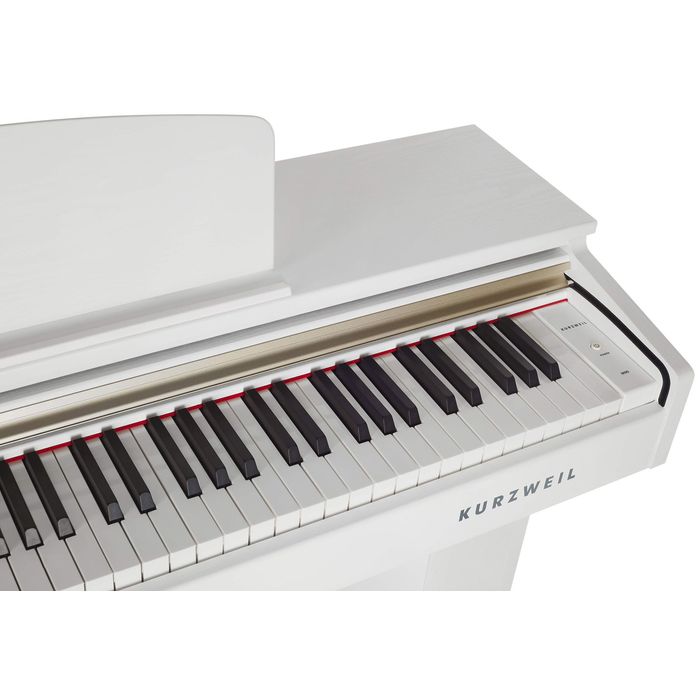 Piano-Digital-Kurzweil-M90wh-88-T-Blanco-Mueble-Banqueta