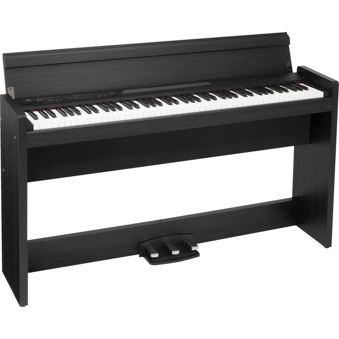Piano-Digital-Korg-Lp-380u-88-Teclas-Version-Usb-Rosewood-Black