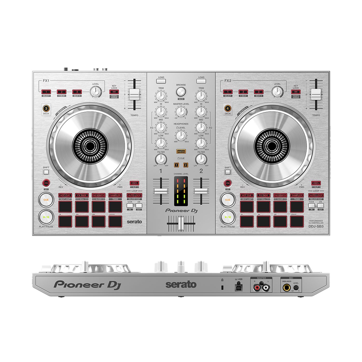 DDJ-SX3 actualizado: Pioneer DJ lanza firmware 1.02 para controlador DJ