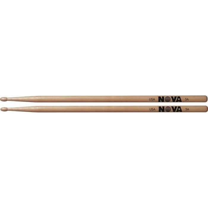 Palillos-Nova-Drumstick-N5a-Para-Bateria-Classic-5a-Natural