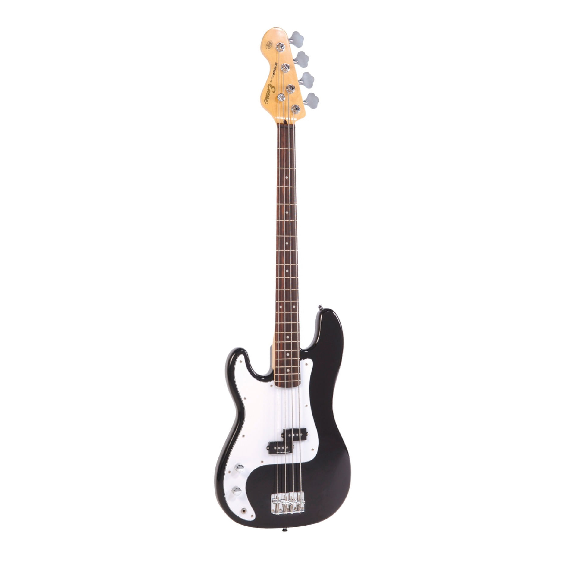 Bajo Electrico Encore LH-E4 Zurdo Gloss Black - Baires Rocks