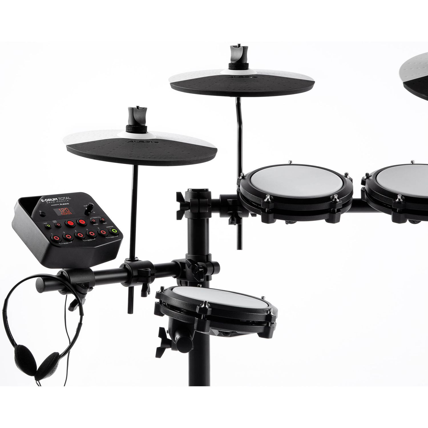 Batería Electrónica Alesis E Drum Total Banqueta Y Palillos Baires Rocks