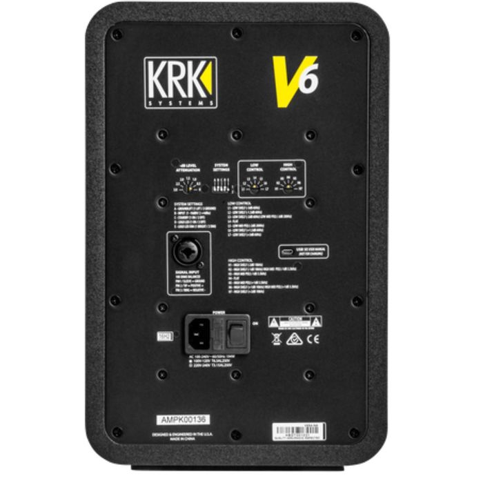 Monitor-De-Estudio-Krk-6.5-V6s4-2-Vias-Par-Negros