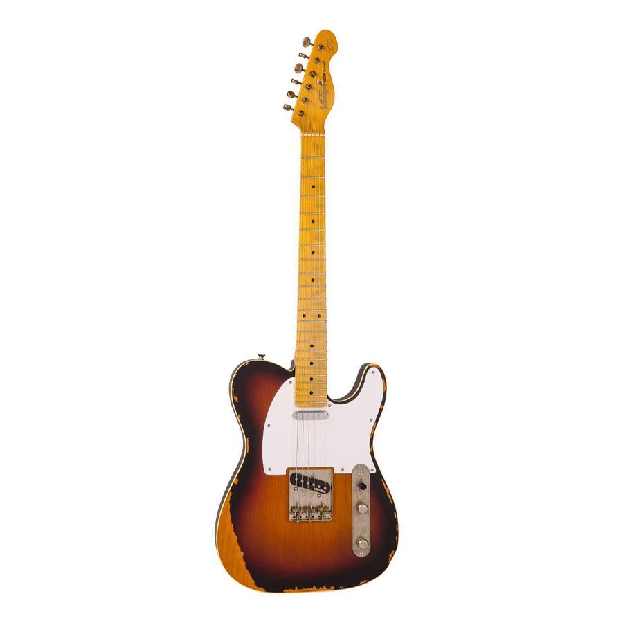 Guitarra Eléctrica Vintage V59mrsb Icon Sunburst Tipo Telecaster