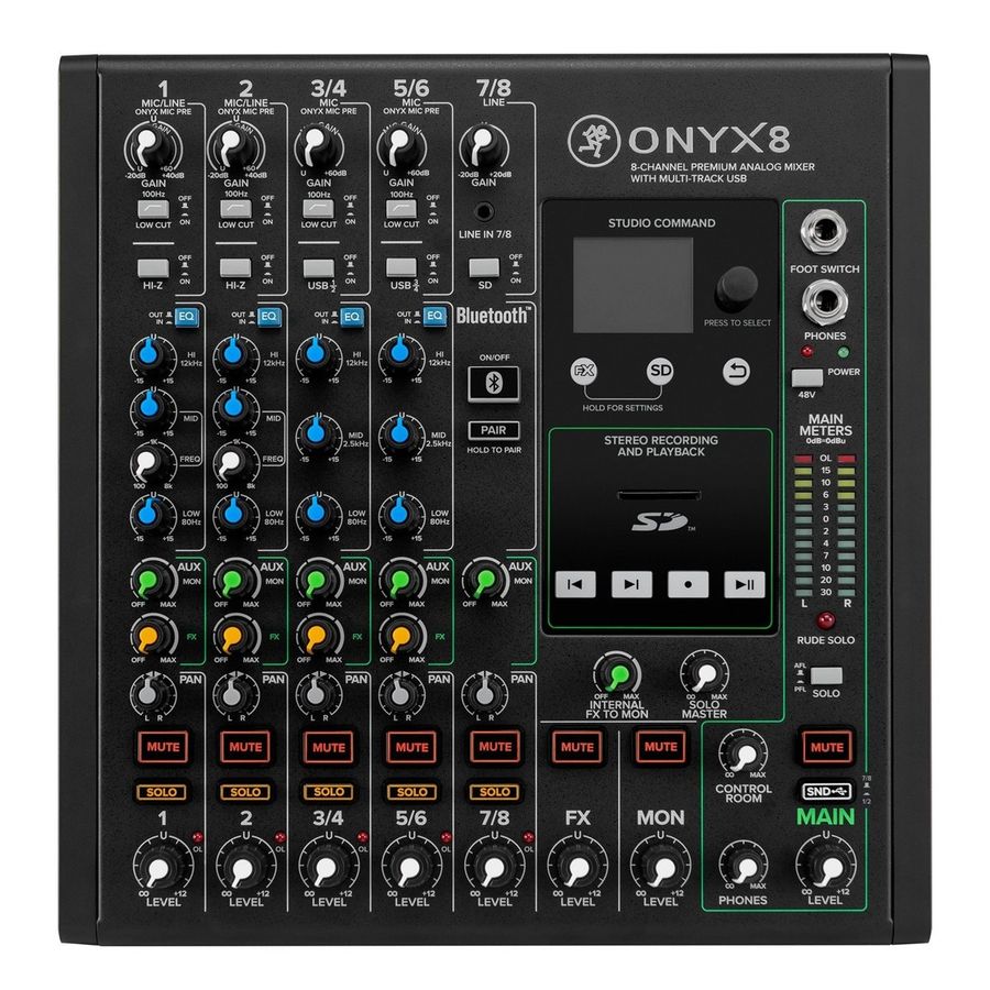 Consola-Mixer-Mackie-Onyx8-8-Canales-Analogica-Usb-Sd-Bt