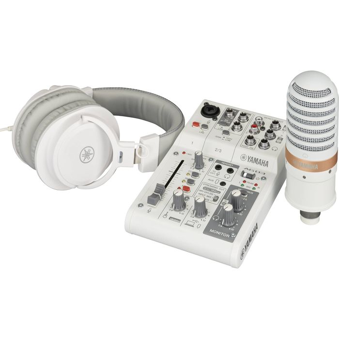 Pack-Streaming-Yamaha-Ag03mk2w-Lspk-Consola-Microfono-Auriculares-Blanco