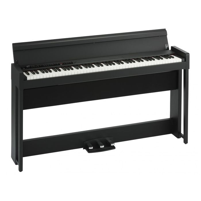 Piano-Digital-Korg-C1-88-Teclas-Rh3-Con-Mueble-Bluetooth-Negro