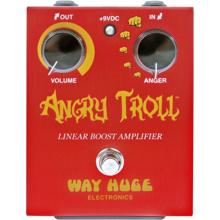 Pedal-de-Efecto-Way-Huge-Angry-Troll-Linear-Boost-Whe101-Rojo