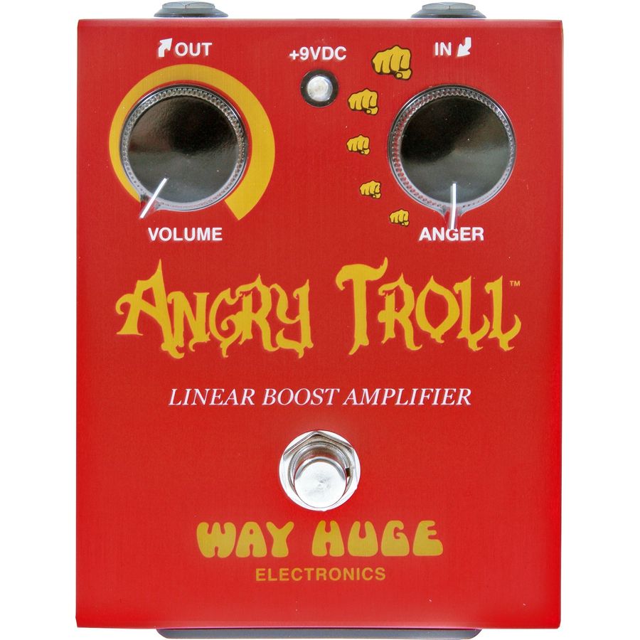 Pedal-de-Efecto-Way-Huge-Angry-Troll-Linear-Boost-Whe101-Rojo