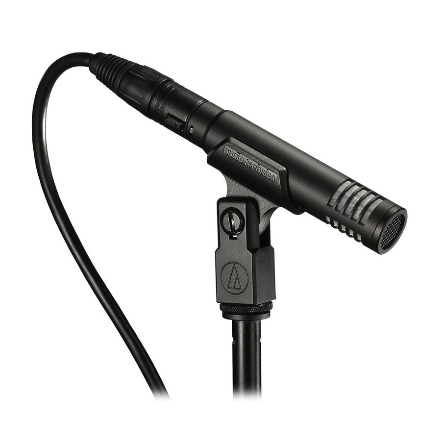 Microfono-Audio-technica-Pro37-Condenser-para-en-Vivo-Funda-Negro