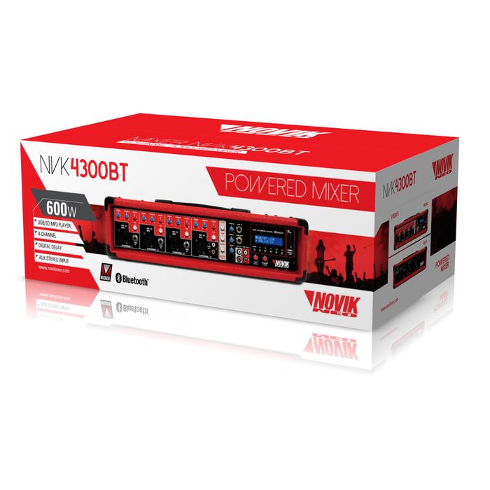 Consola-Mixer-Potenciada-Novik-Nvk-4300bt-4c-Bluetooth-Usb-Sd