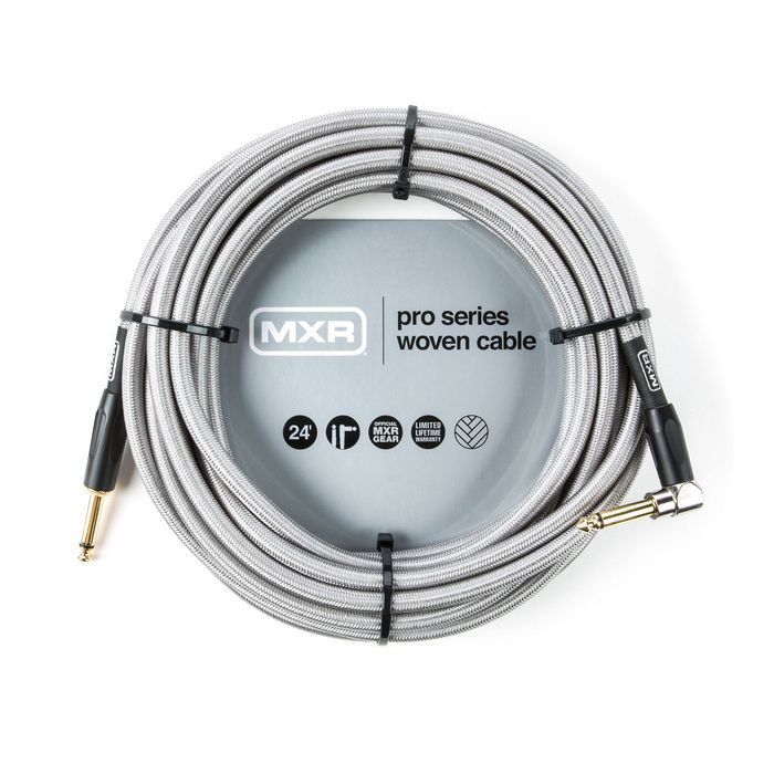 Cable-Instrumento-Mxr-DCIW24R-Tela-Woven-Silver-7.3metros-Recto-angular