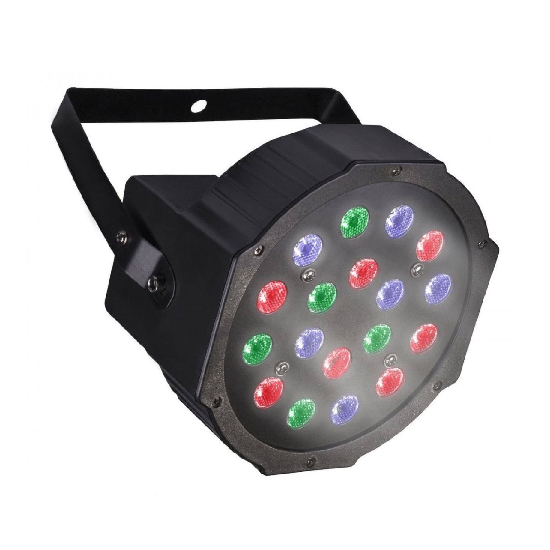 Tacho Par Led Luces DJ SKP Pro Light LEDX P1 177 LEDs RGB Canales 3/7