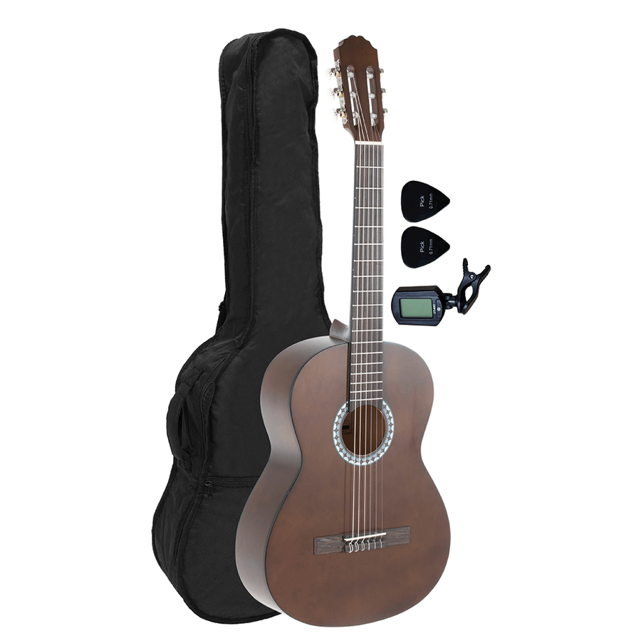 Kit-de-Guitarra-Clasica-Gewa-Pure-Ps510180-4-4-Honey-Brown-Funda-Afinador-Pua