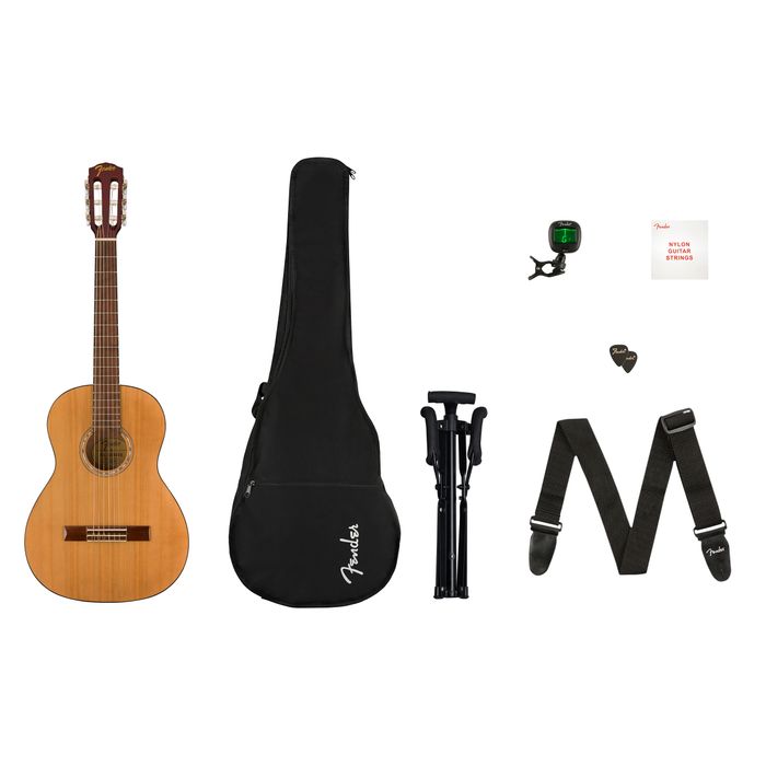 Pack-de-Guitarra-Clasica-Fender-Fa-15n-Start-Pack-3-4-Color-Natural